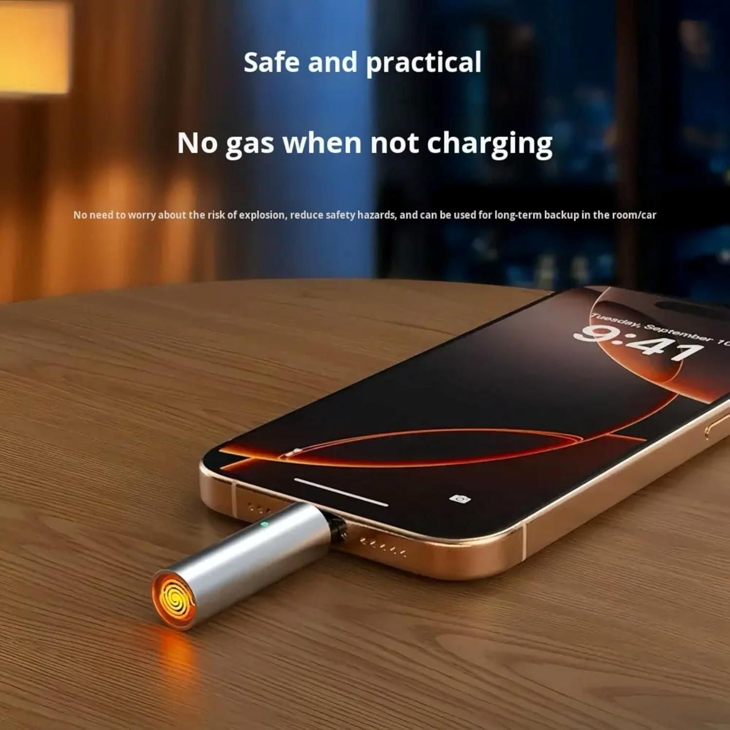 Type-C Cigarette Lighter